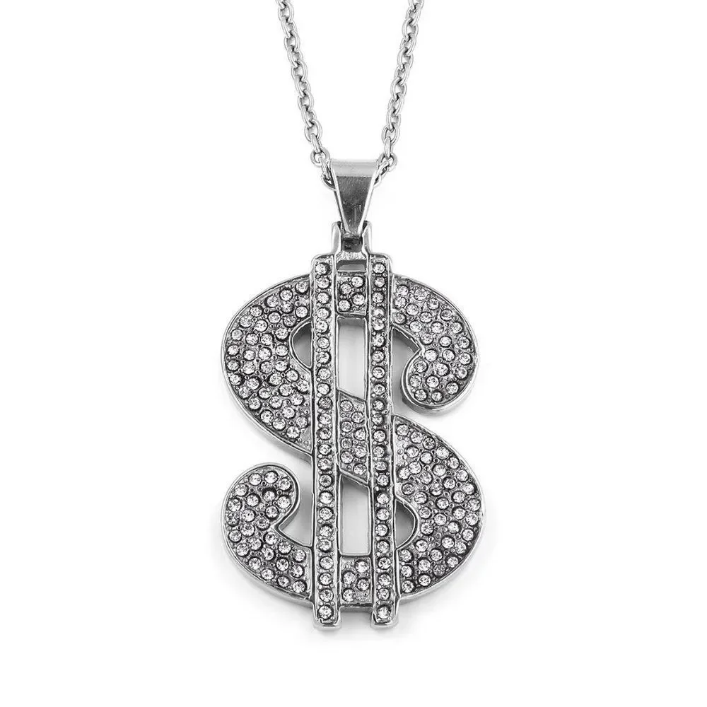 Money Sign Pendant Necklace